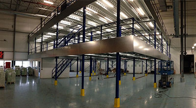 Entresol Flora Beverwijk De bouw van een entresolvloer in Beverwijk